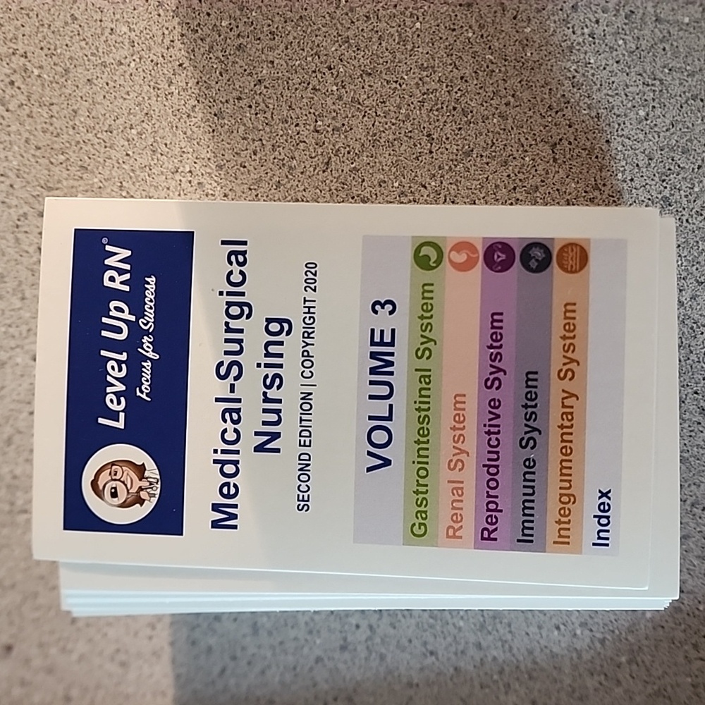 Level up RN med surg flashcards
